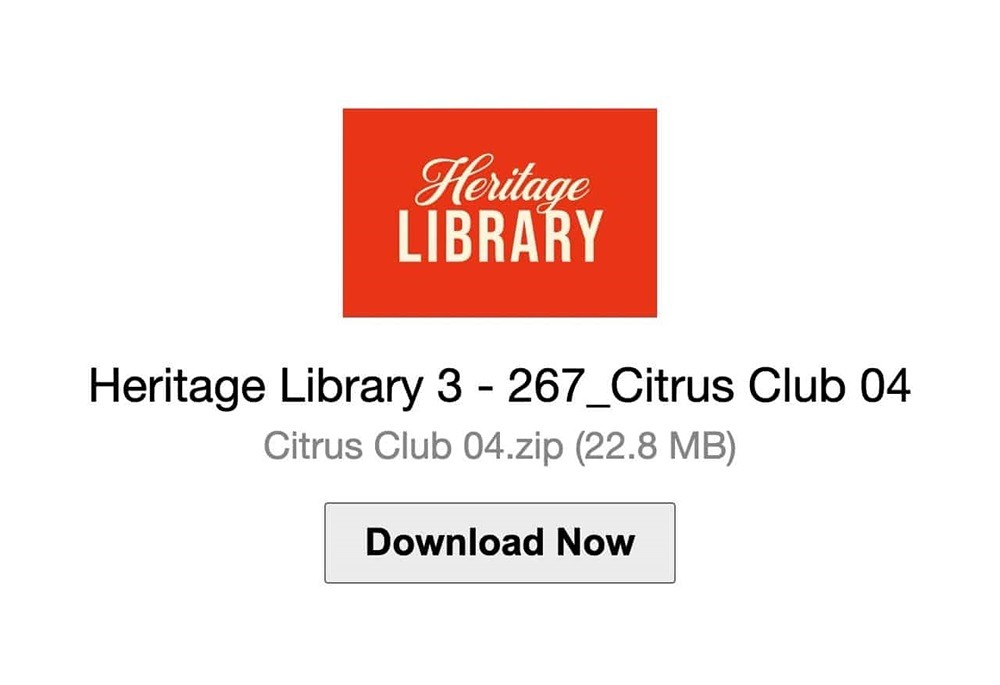 免费可商用!Heritage Library 提供超过 270 套复古插图